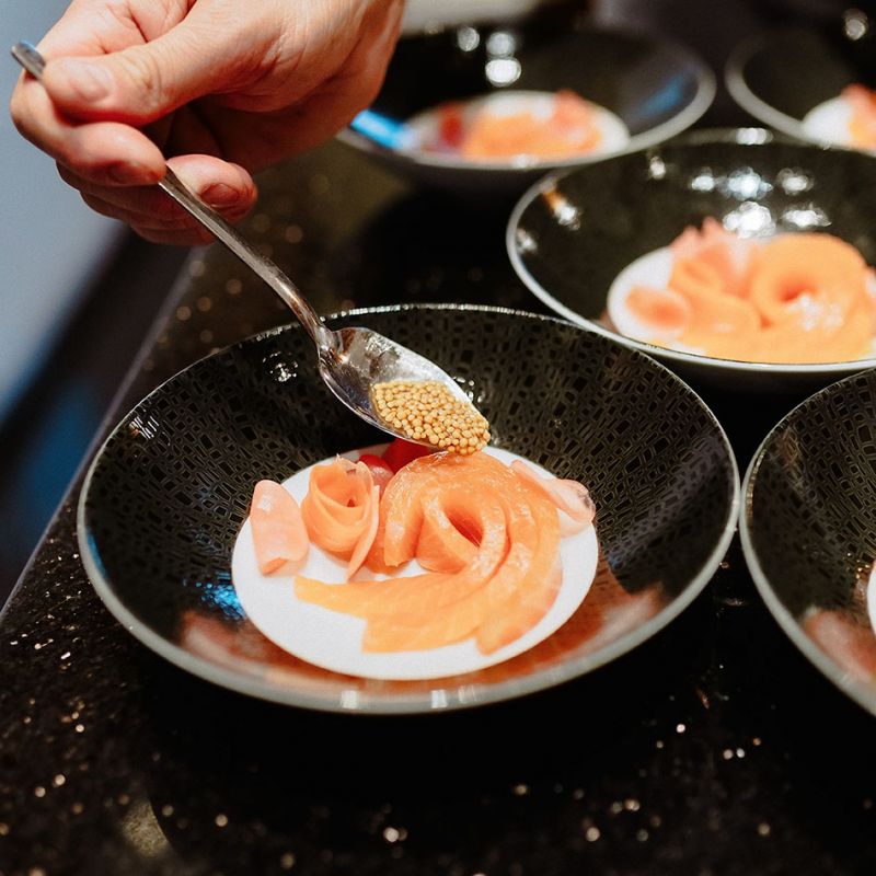 Flying Service und Fine Dining unter freiem Himmel